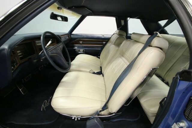 1974 Blue Buick Riviera Coupe