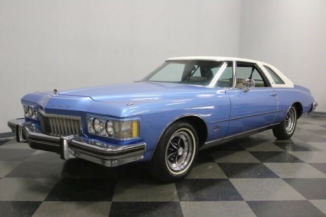 1974 Blue Buick Riviera Coupe
