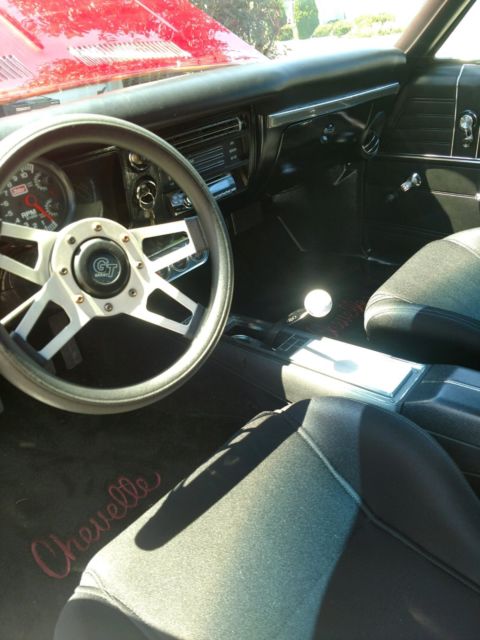 1968 Burgundy Chevrolet Chevelle