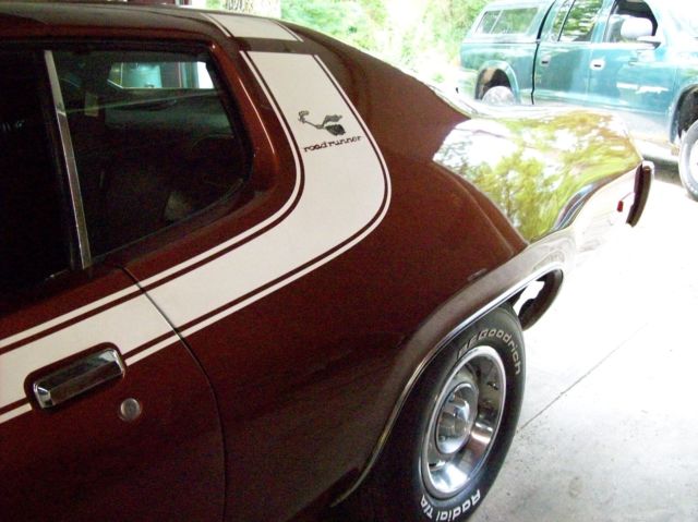 1973 Brown Plymouth Road Runner Coupe