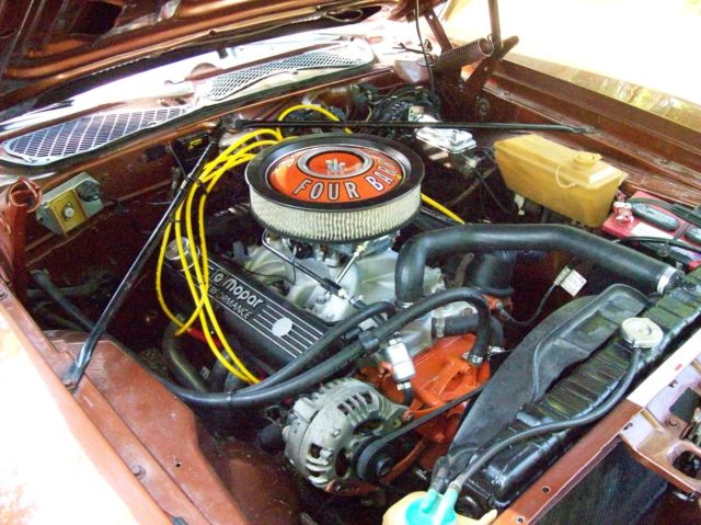 1973 Brown Plymouth Road Runner Coupe