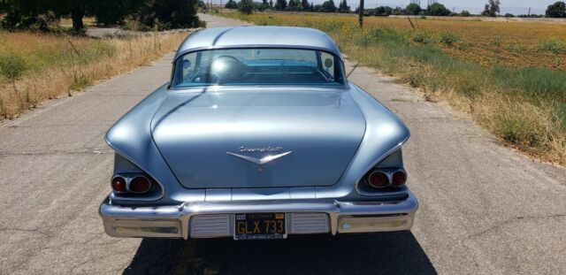 1958 Blue Chevrolet Bel Air/150/210 Coupe
