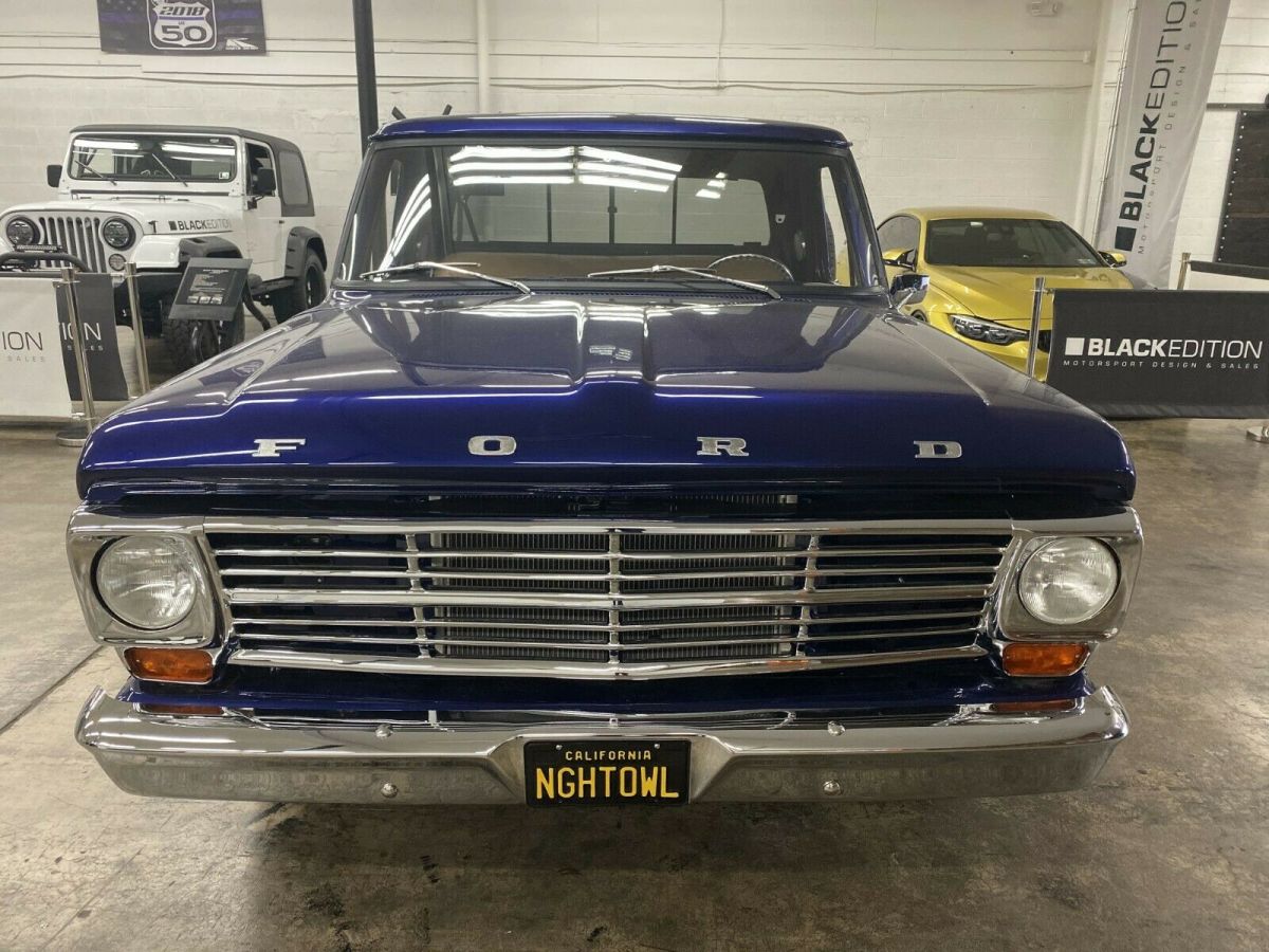 1967 Blue Ford F-100 Standard Cab Pickup