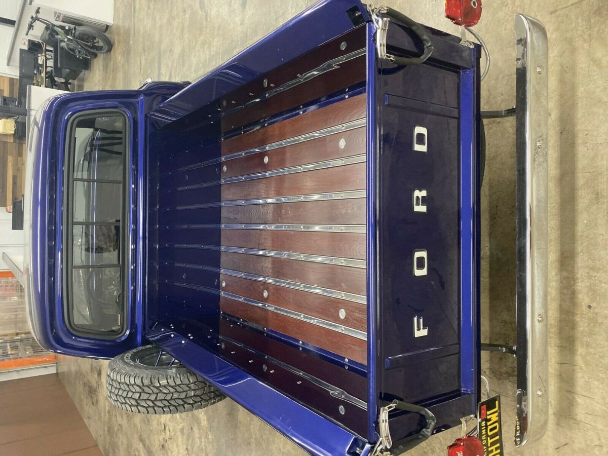 1967 Blue Ford F-100 Standard Cab Pickup