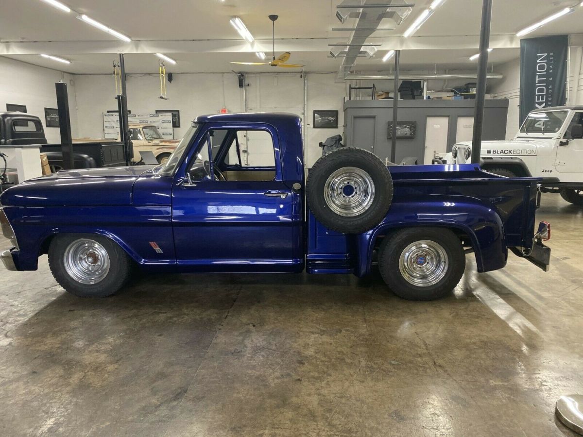 1967 Blue Ford F-100 Standard Cab Pickup