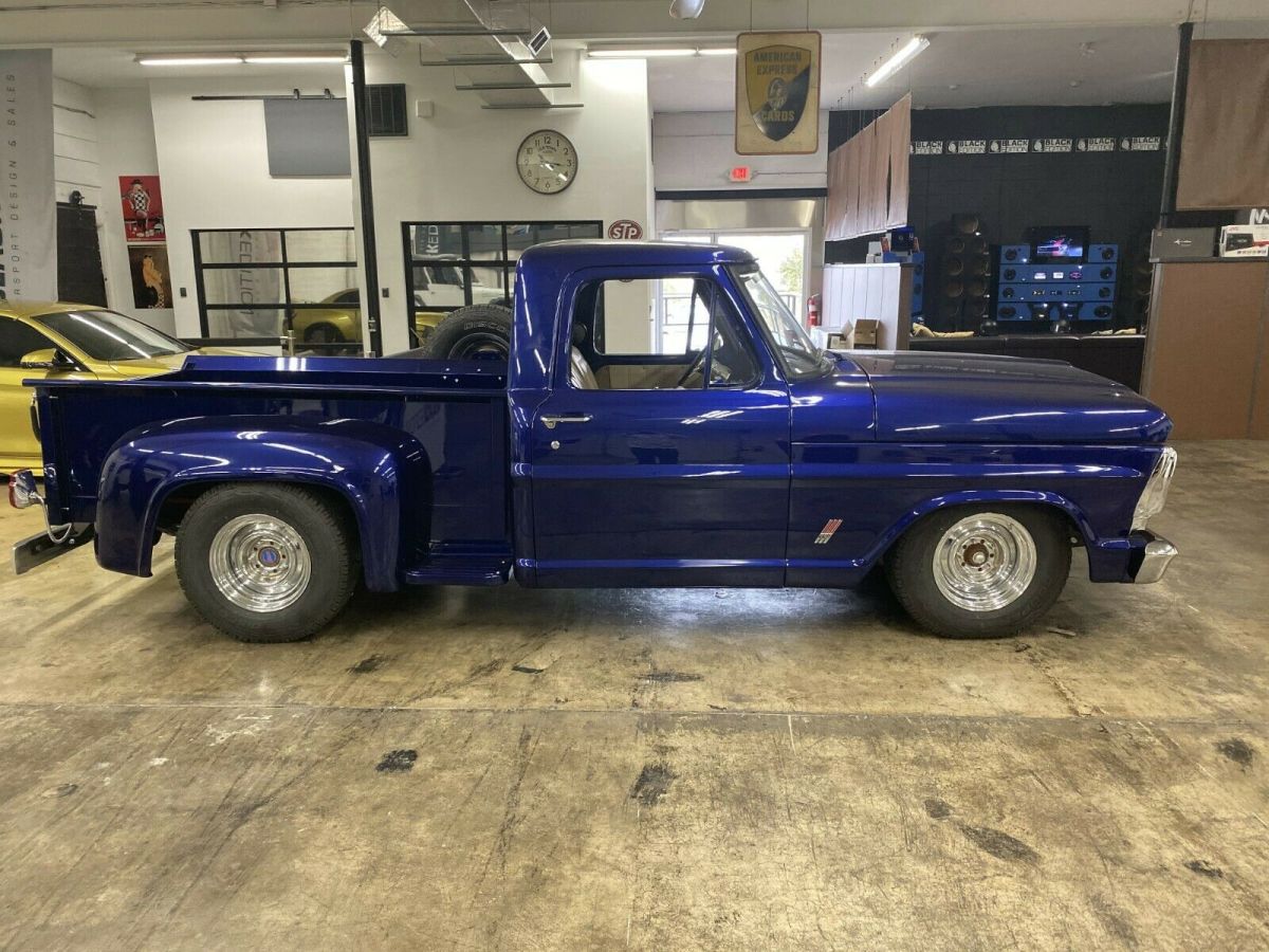 1967 Blue Ford F-100 Standard Cab Pickup