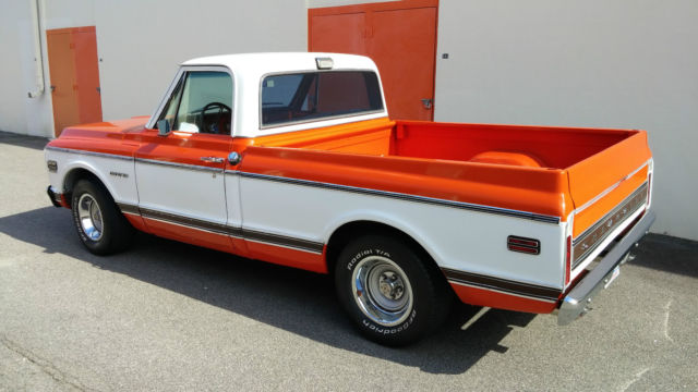 1970 Orange Chevrolet C-10 U/K