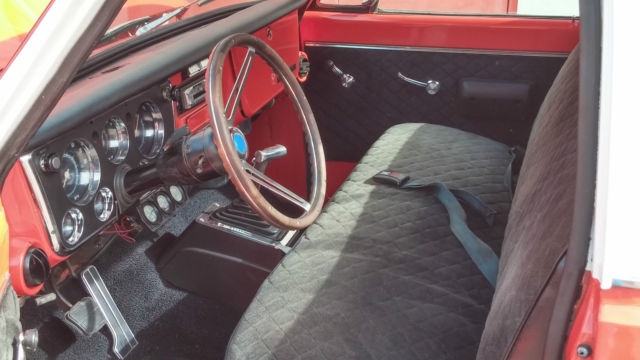 1970 Orange Chevrolet C-10 U/K