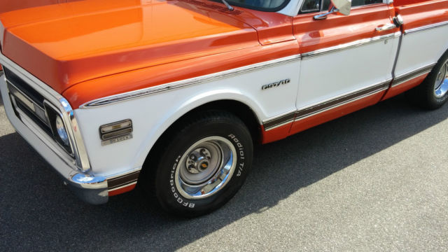 1970 Orange Chevrolet C-10 U/K