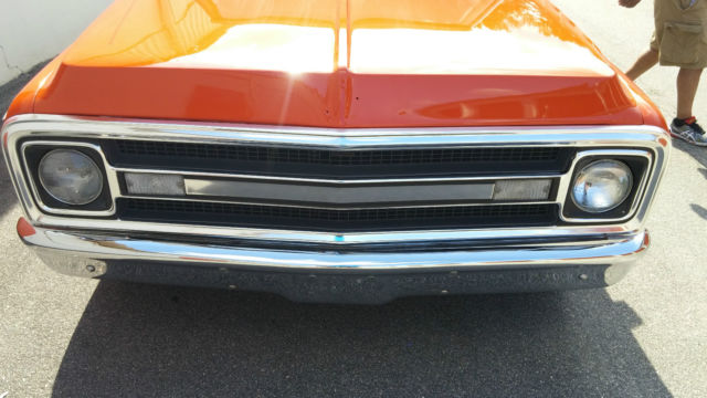 1970 Orange Chevrolet C-10 U/K