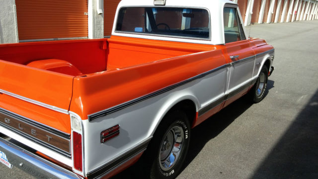 1970 Orange Chevrolet C-10 U/K