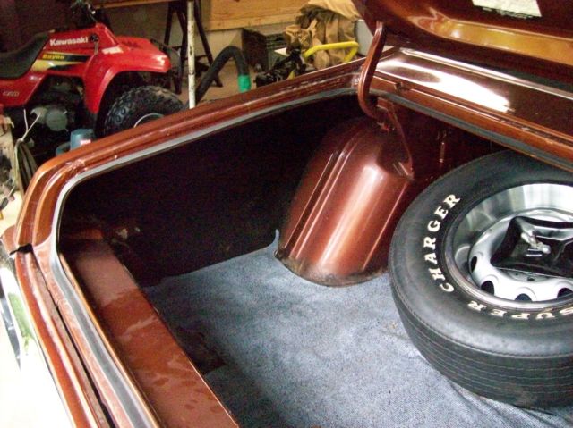 1973 Brown Plymouth Road Runner Coupe