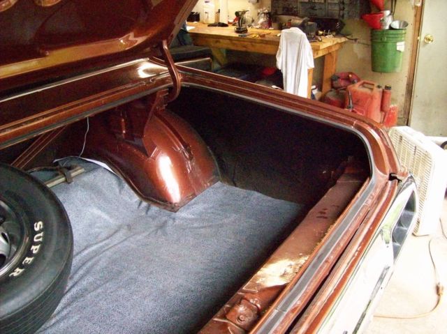 1973 Brown Plymouth Road Runner Coupe