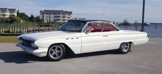 1961 White Buick Invicta Coupe