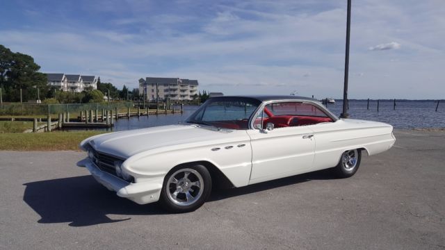 1961 White Buick Invicta Coupe