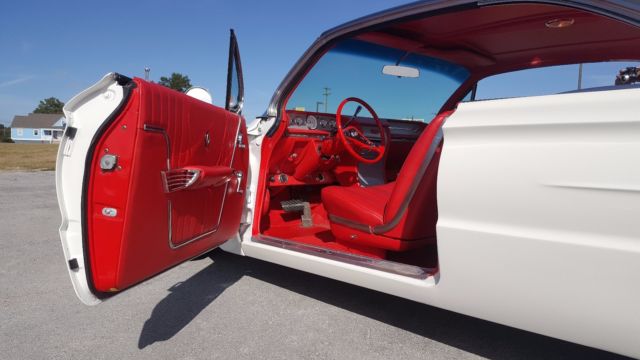 1961 White Buick Invicta Coupe