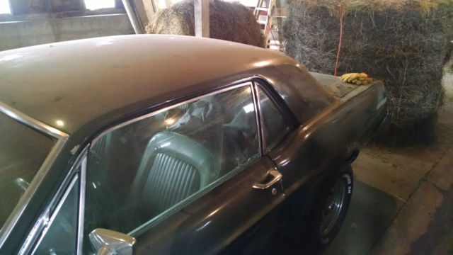 1968 Dark Green Ford Mustang Coupe