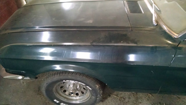 1968 Dark Green Ford Mustang Coupe