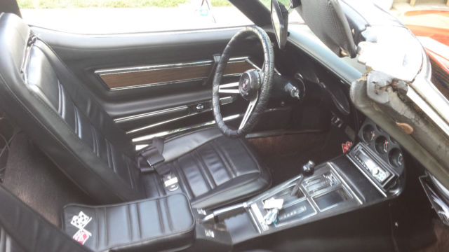 1972 Red Chevrolet Corvette Coupe