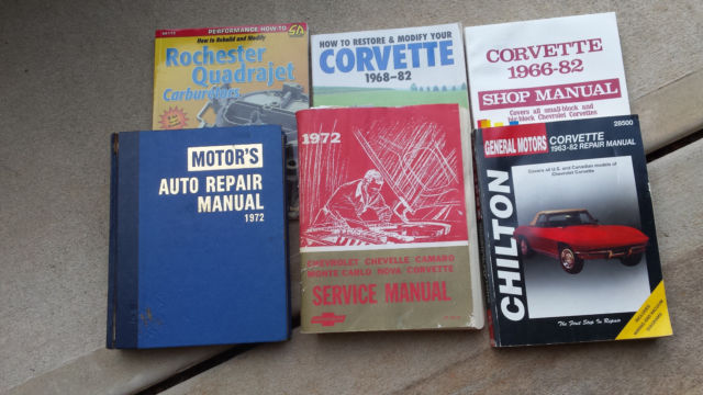 1972 Red Chevrolet Corvette Coupe