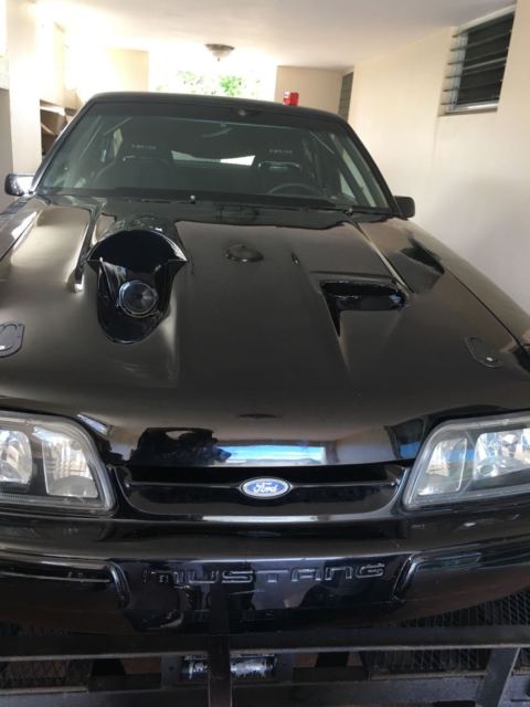 1992 Black Ford Mustang Coupe