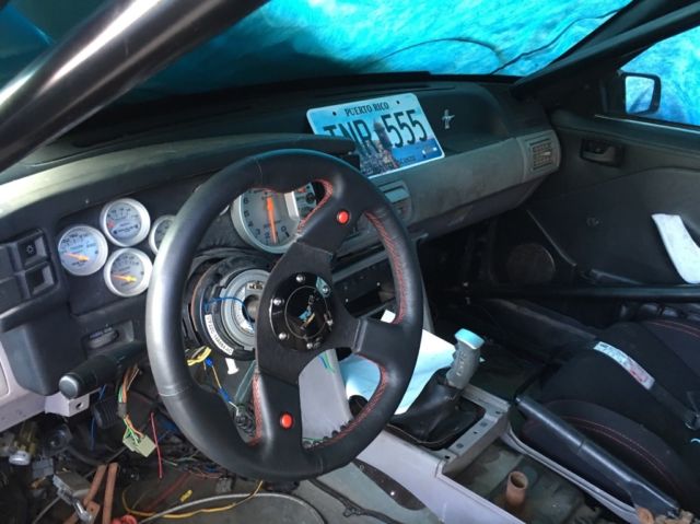 1992 Black Ford Mustang Coupe