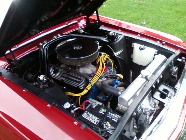 1989 Cabernet Red Ford Mustang Convertible