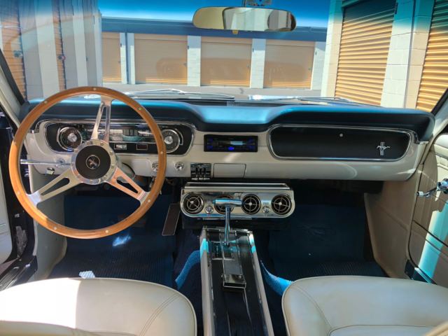 1965 Blue Mist Ford Mustang