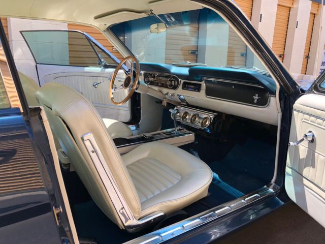 1965 Blue Mist Ford Mustang