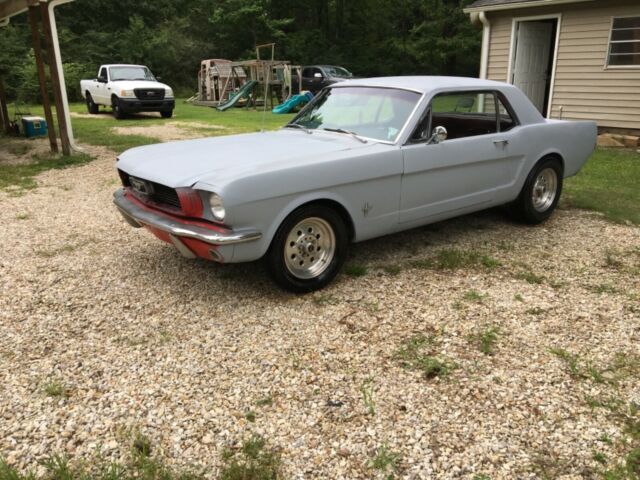 1966 Gray Ford Mustang Coupe