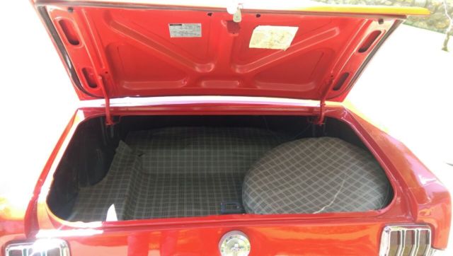 1966 Red Ford Mustang Coupe
