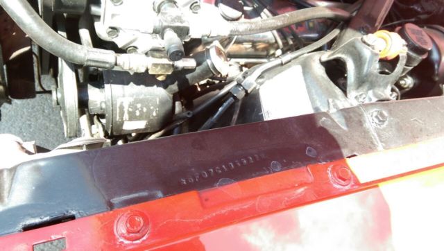 1966 Red Ford Mustang Coupe