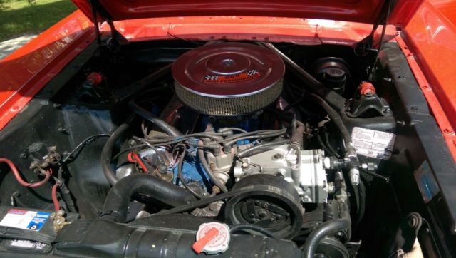 1966 Red Ford Mustang Coupe