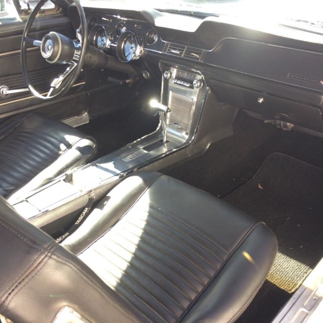 1967 Wimbledon White Ford Mustang Coupe