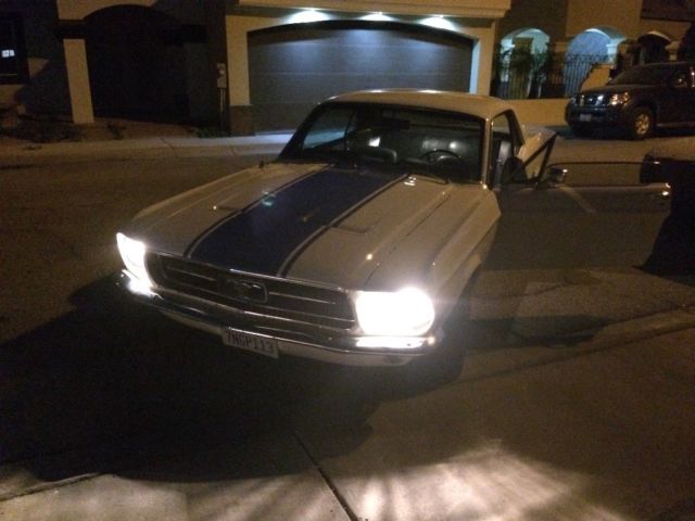 1967 Wimbledon White Ford Mustang Coupe