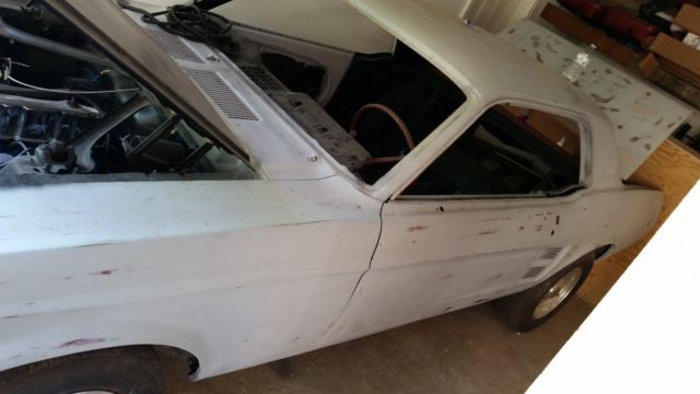 1967 Red Ford Mustang Coupe