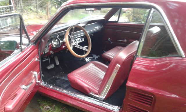 1967 Red Ford Mustang Coupe