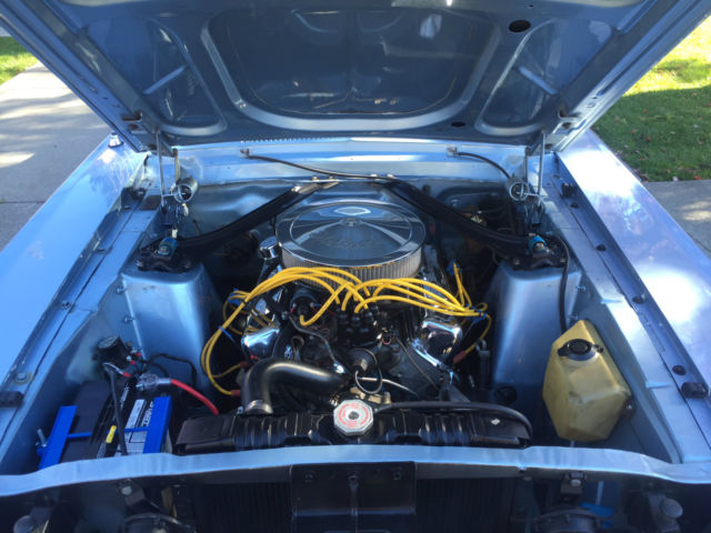 1968 Blue Ford Mustang Coupe