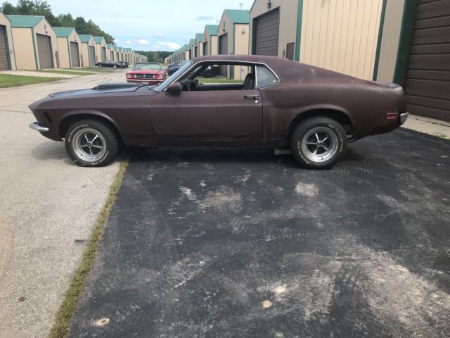 1970 Teal Ford Mustang Fastback