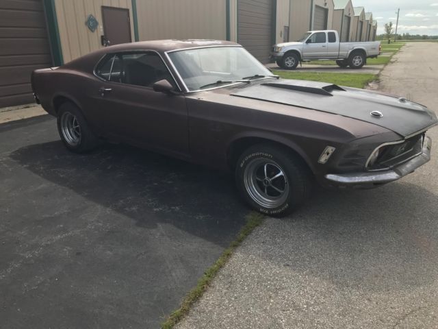 1970 Teal Ford Mustang Fastback