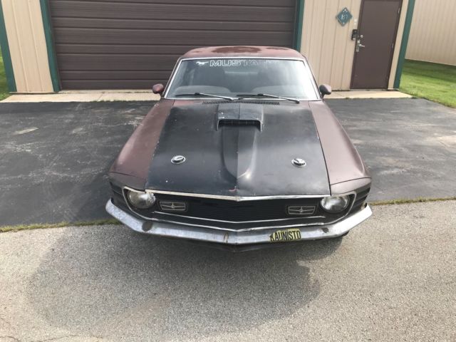 1970 Teal Ford Mustang Fastback