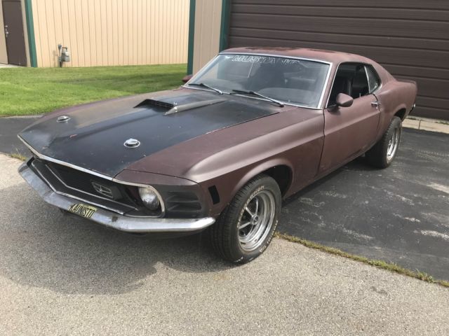 1970 Teal Ford Mustang Fastback