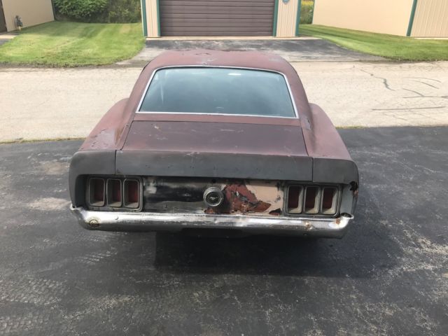1970 Teal Ford Mustang Fastback