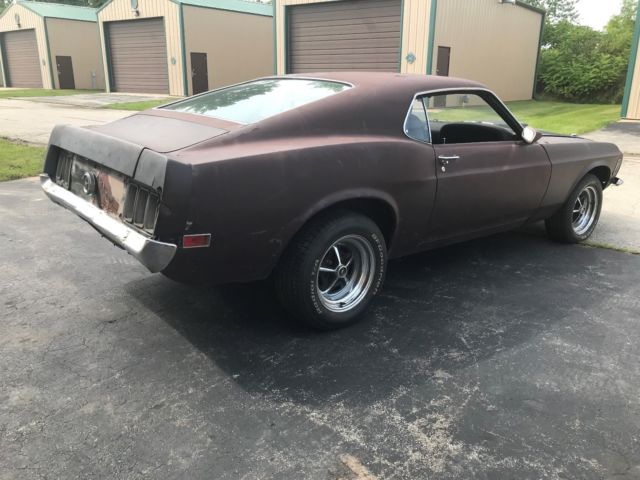 1970 Teal Ford Mustang Fastback