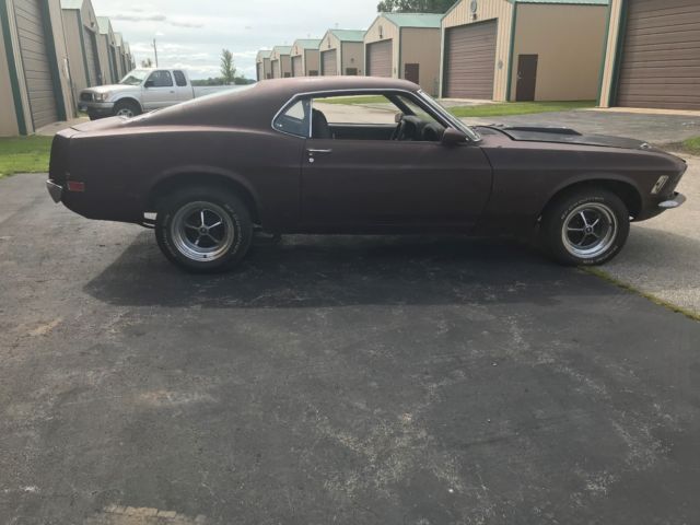 1970 Teal Ford Mustang Fastback