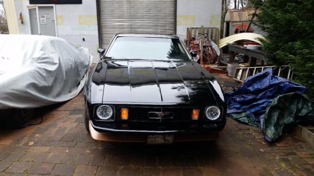 1973 Black Ford Mustang Coupe