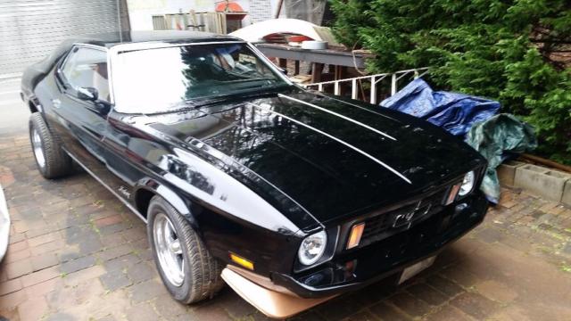 1973 Black Ford Mustang Coupe