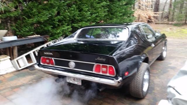 1973 Black Ford Mustang Coupe