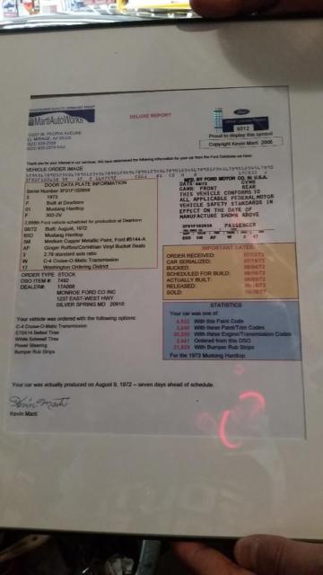 1973 Black Ford Mustang Coupe