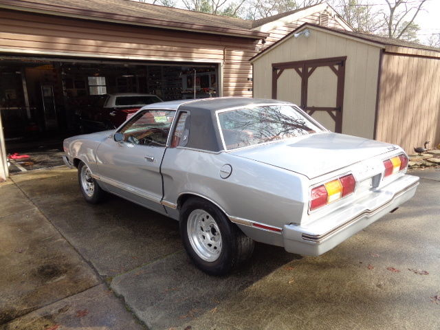 1977 Silver Ford Mustang Coupe